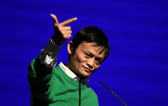 Tsinghua Innovation Forum In Beijing...BEIJING, CHINA - APRIL 19:  (CHINA OUT) Jack Ma, chairman and CEO of Alibaba Group, speaks at the Tsinghua Innovation Forum at Tsinghua Science Park (TusPark) on April 19, 2011 in Beijing, China. The Tsinghua Innovation Forum is a part of Tsinghua University Centenary Celebrations, which held by Tsinghua University and Development Research Centre of the State Council.  (Photo by ChinaFotoPress/Getty Images)