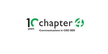 Chapter 4 logo 10 years